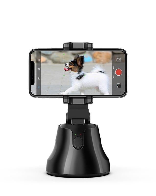 AI 360° Auto-Tracking Smart Phone Holder – Hands-Free Recording
