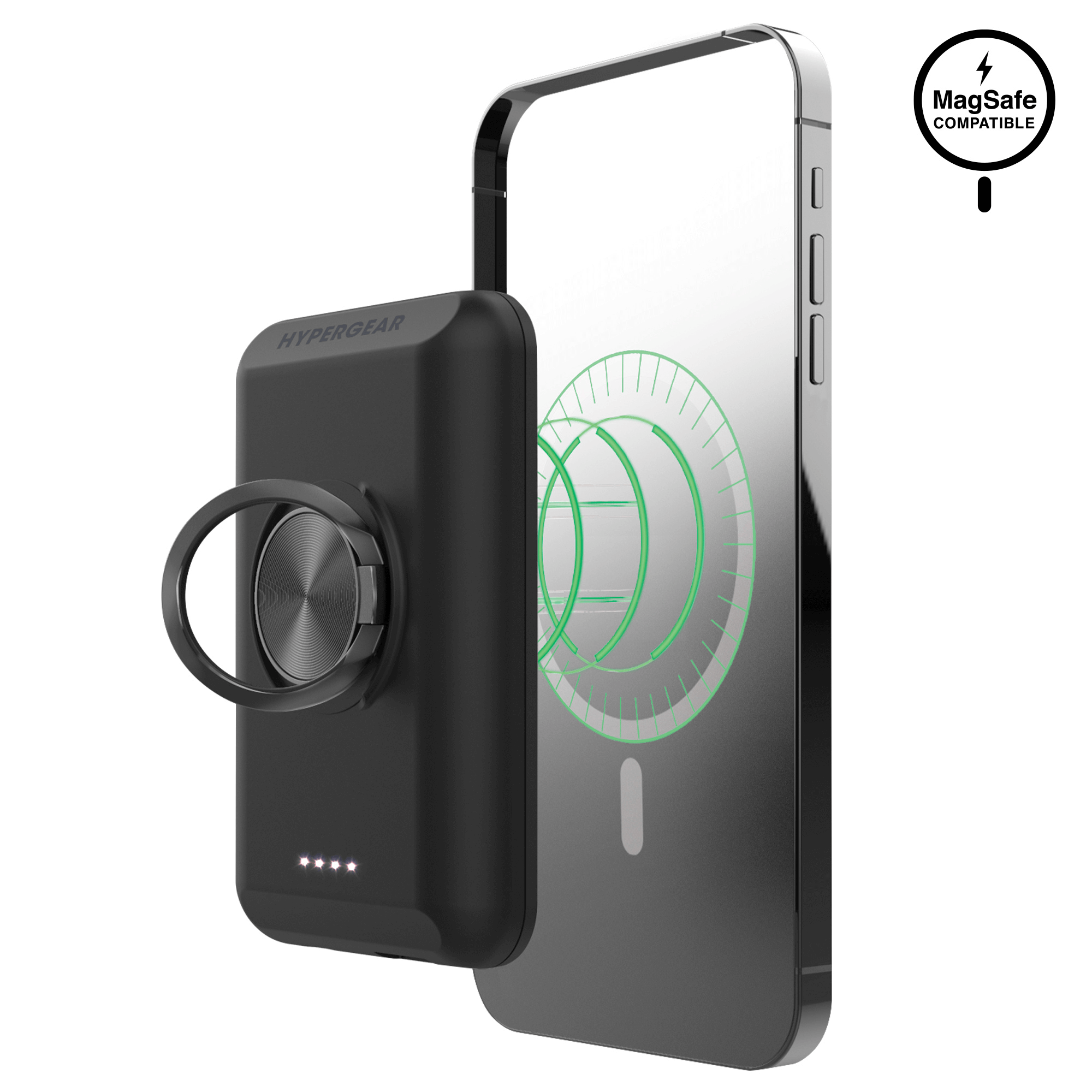 MagSnap™ 5000mAh Magnetic Wireless Power Bank – Snap-On Power Anywhere