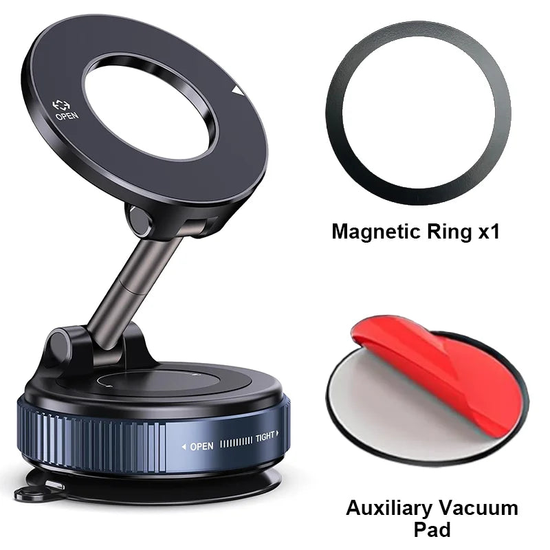 360° Magnetic Suction Phone Mount – Universal Fit