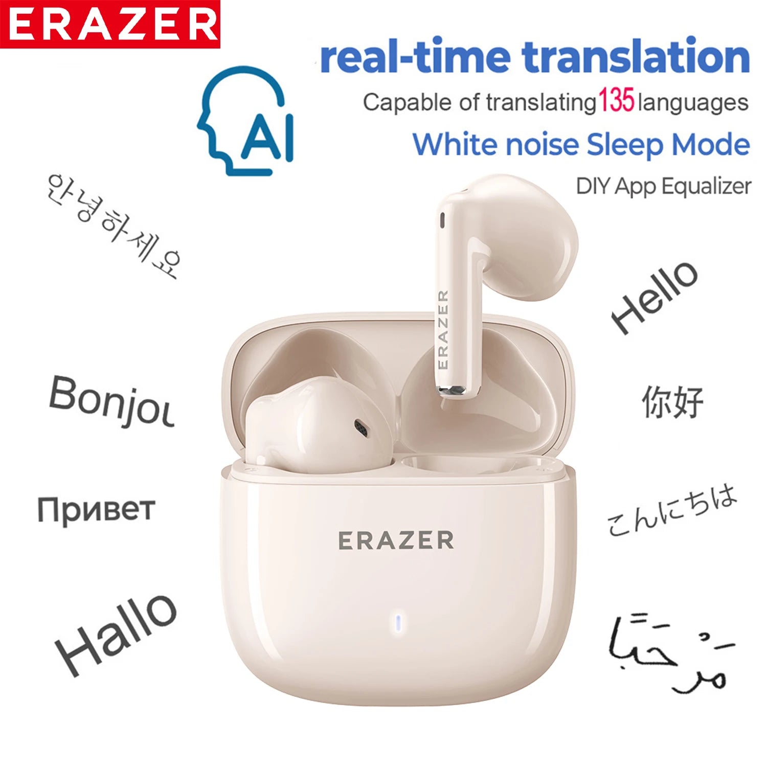 AI Real-Time Translation Wireless Earbuds XT92PRO
