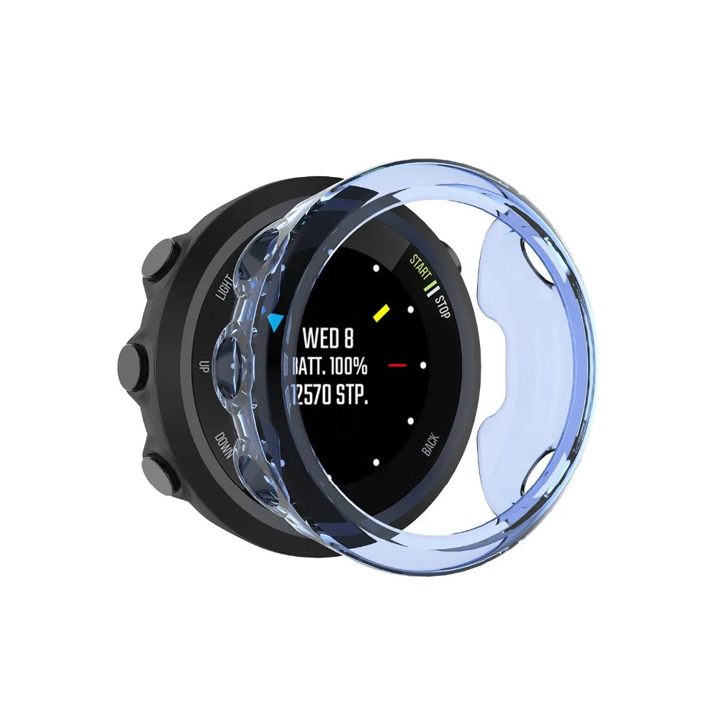 Sports Soft Silicone Case Cover Replacement Watch Band Wrist Strap For Garmin Forerunner 45 45S Smart Watch Wearable Accessories