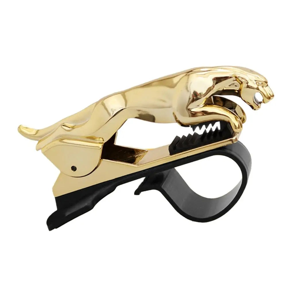 Leopard Car Phone Holder Cell Phone GPS Stand 360 Degree Mount Adjustable Clip Holder Accessories