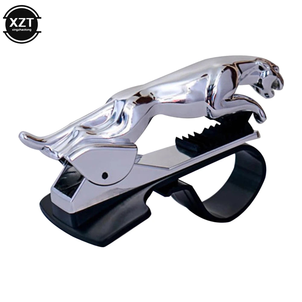 Leopard Car Phone Holder Cell Phone GPS Stand 360 Degree Mount Adjustable Clip Holder Accessories