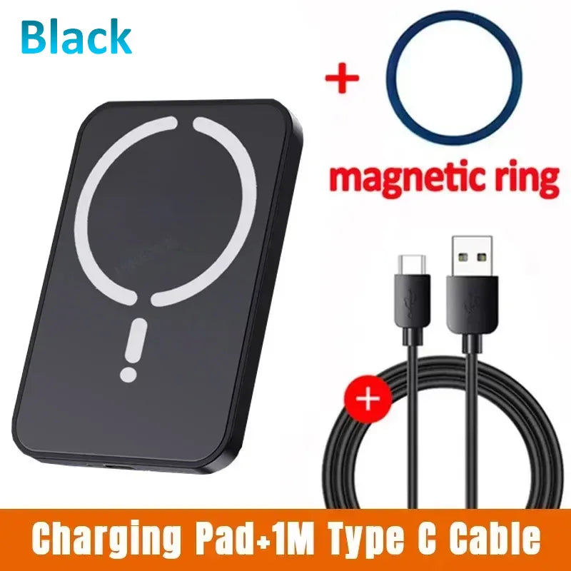 VIKEFON Car 100W Quick Wireless Charger Air Out Magnetic Phone Holder Stand For Magsafe iPhone 17-12 Pro Max Air Vent Charging