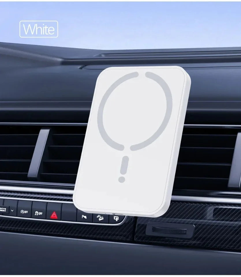 VIKEFON Car 100W Quick Wireless Charger Air Out Magnetic Phone Holder Stand For Magsafe iPhone 17-12 Pro Max Air Vent Charging