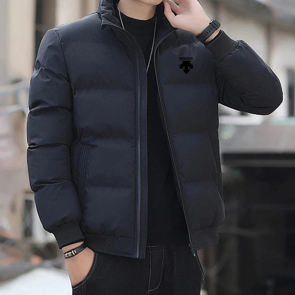Men's down jacket, Parker coat, Parker 2026 jacket, new thick and warm winter clothing for men, casual cold waterproof clothes