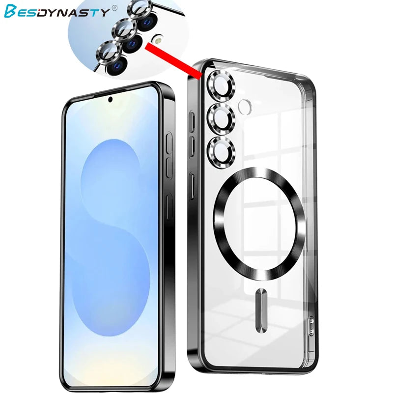 Magnetic MagSafe Case for Samsung S21–S26 & Note Series