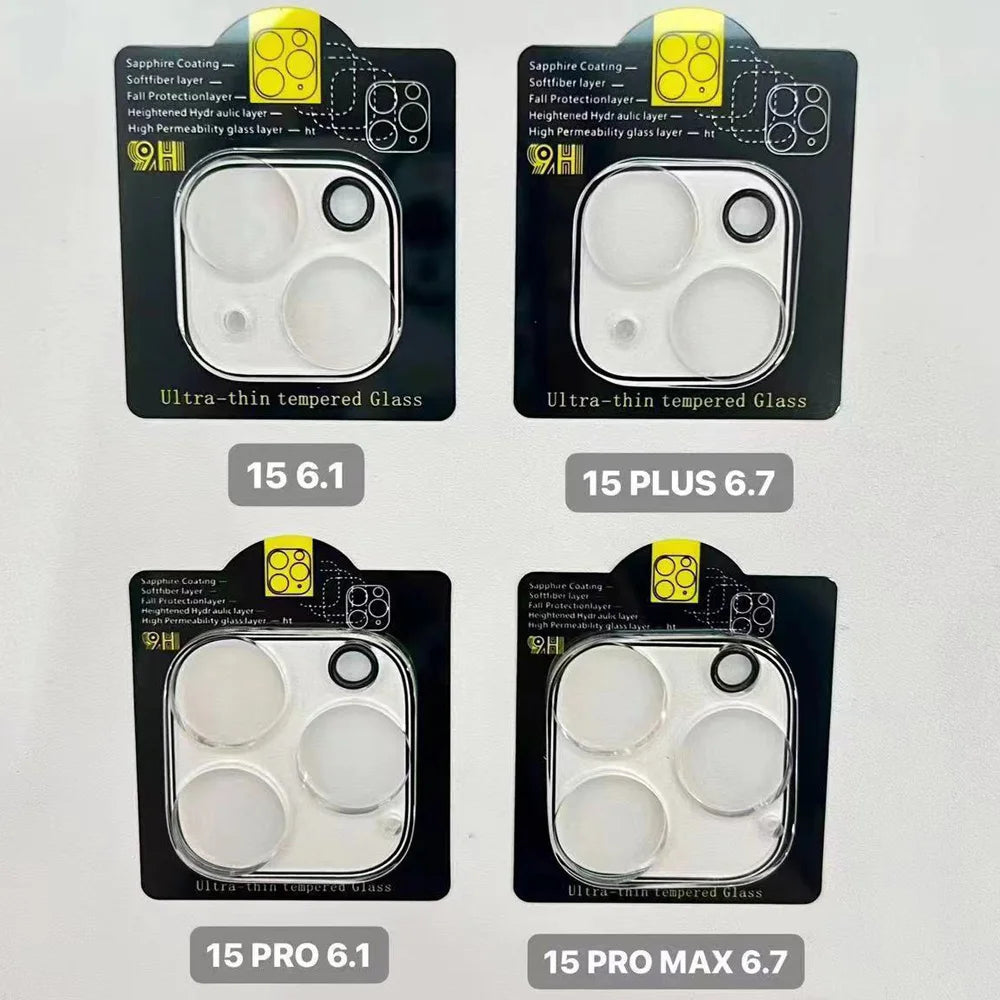 All iPhone Tempered Glass Screen Protector & Camera Lens Film