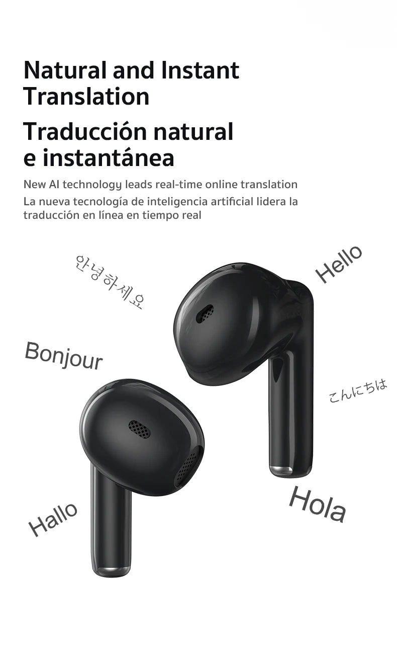 AI Real-Time Translation Wireless Earbuds XT92PRO