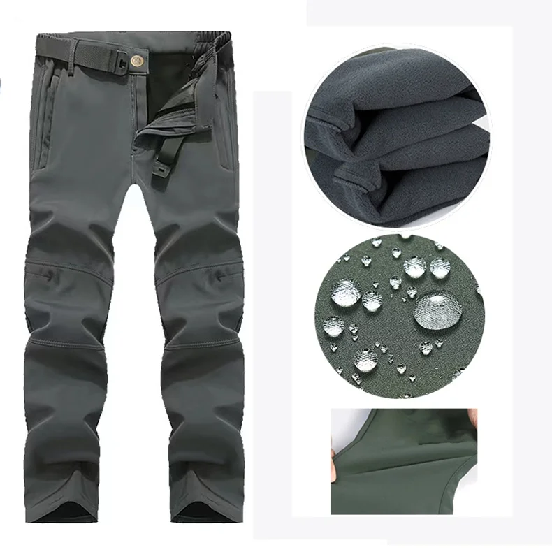 Fleece Softshell Tactical Jacket Men Winter Jacket Waterproof Mens Windbreaker Hiking Jacket Men Tactical Suit Tracksuit Autumn