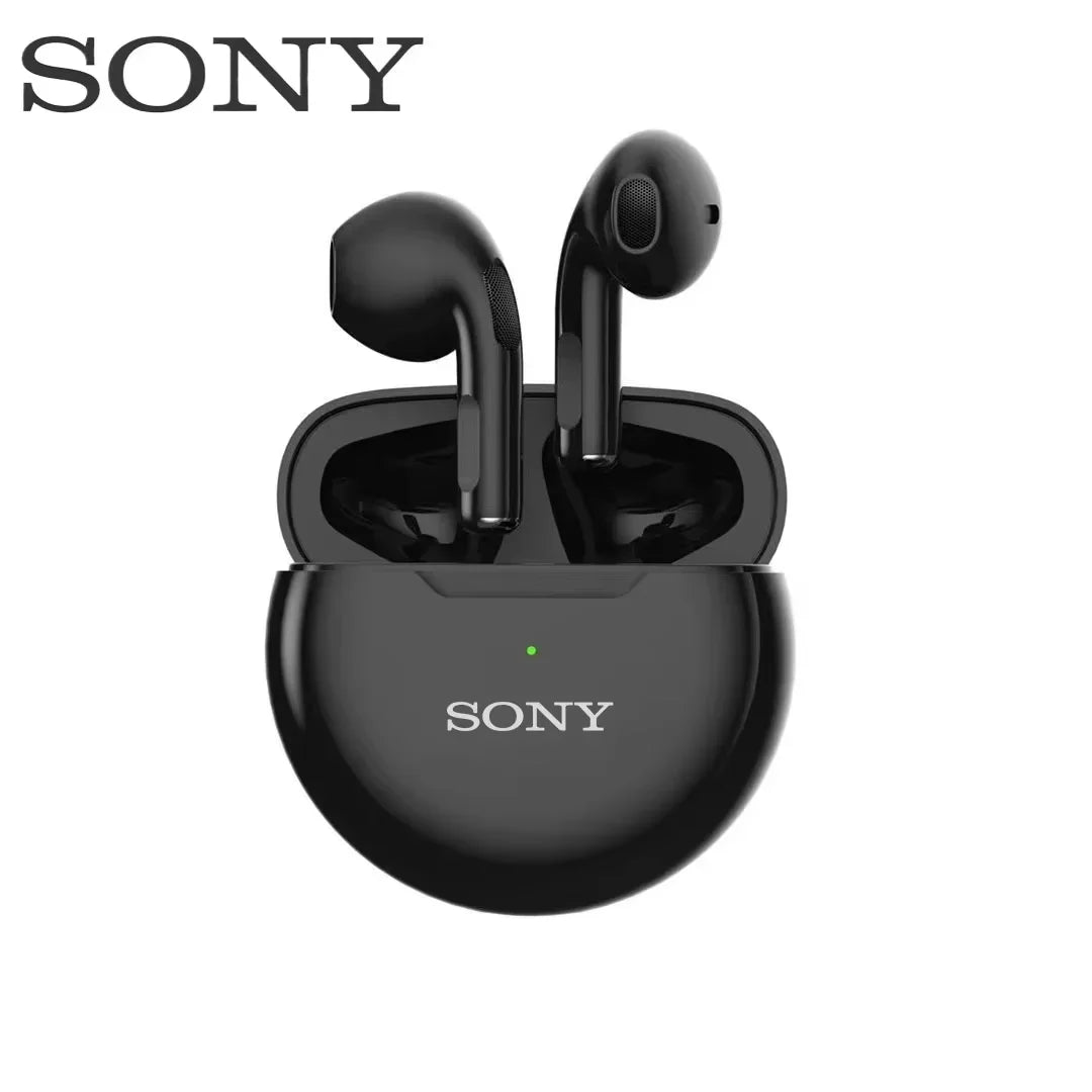 Sony Earphone TWS HIFI Headset Bluetooth Music Earbuds For IPhone Xiaomi IOS Android Wireless Pods Headphones With Mic Cable