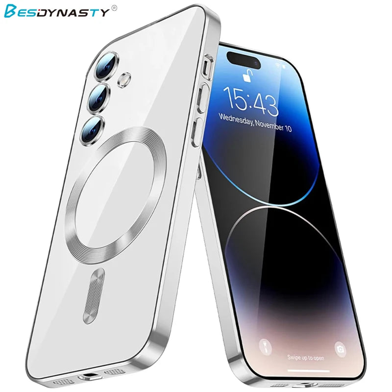 Magnetic MagSafe Case for Samsung S21–S26 & Note Series