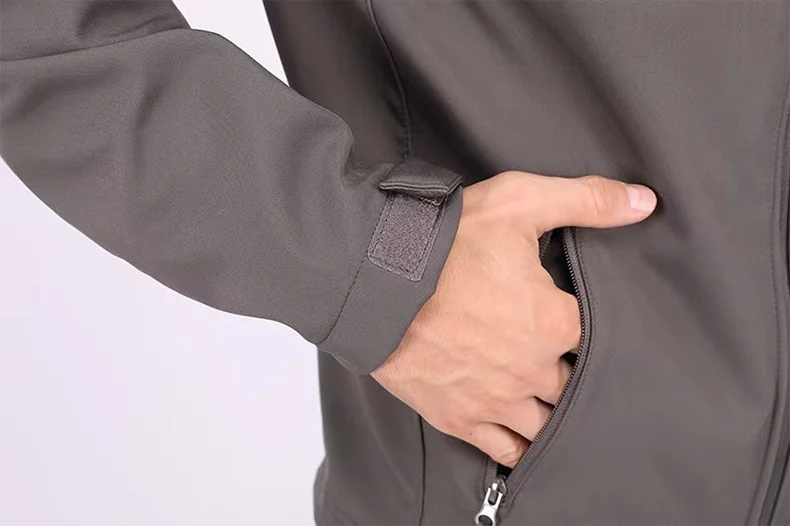 Fleece Softshell Tactical Jacket Men Winter Jacket Waterproof Mens Windbreaker Hiking Jacket Men Tactical Suit Tracksuit Autumn