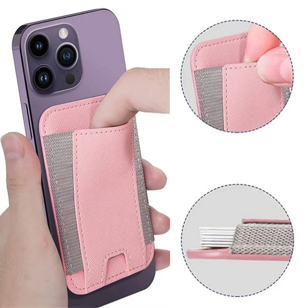 Magnetic Wallet for iPhone 14/13/12 Series Leather Wallet for Magsafe Magnetic Phone Wallet Hold 7 Cards