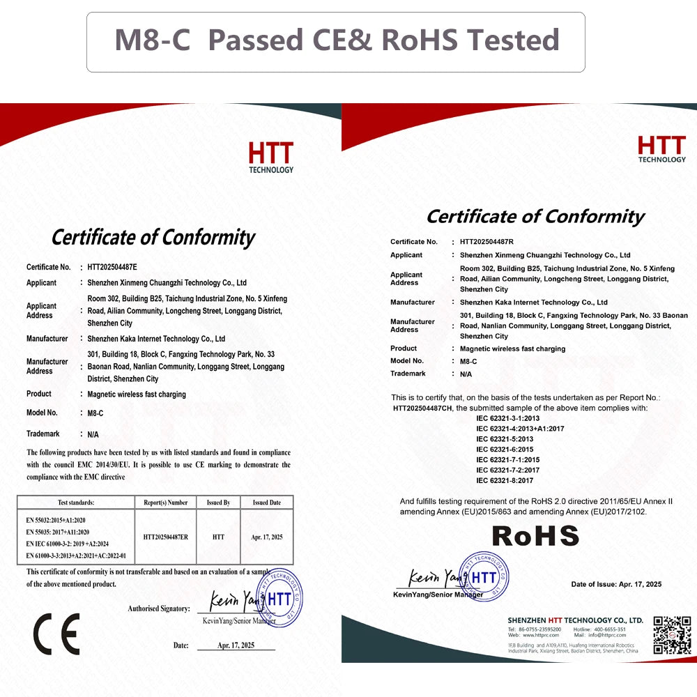 15W Magnetic Wireless Car Charger & Phone Holder