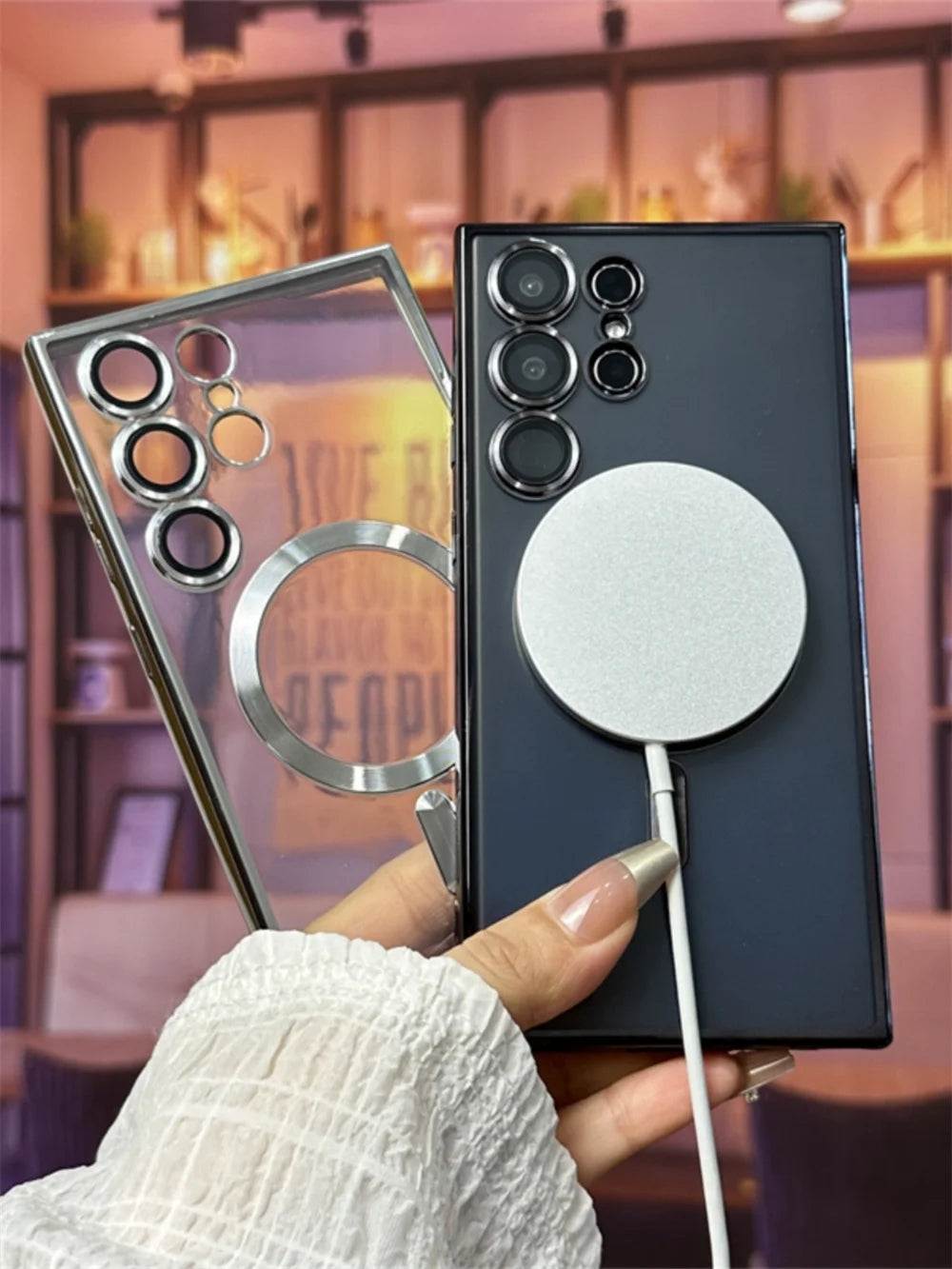 Magnetic MagSafe Case for Samsung S21–S26 & Note Series