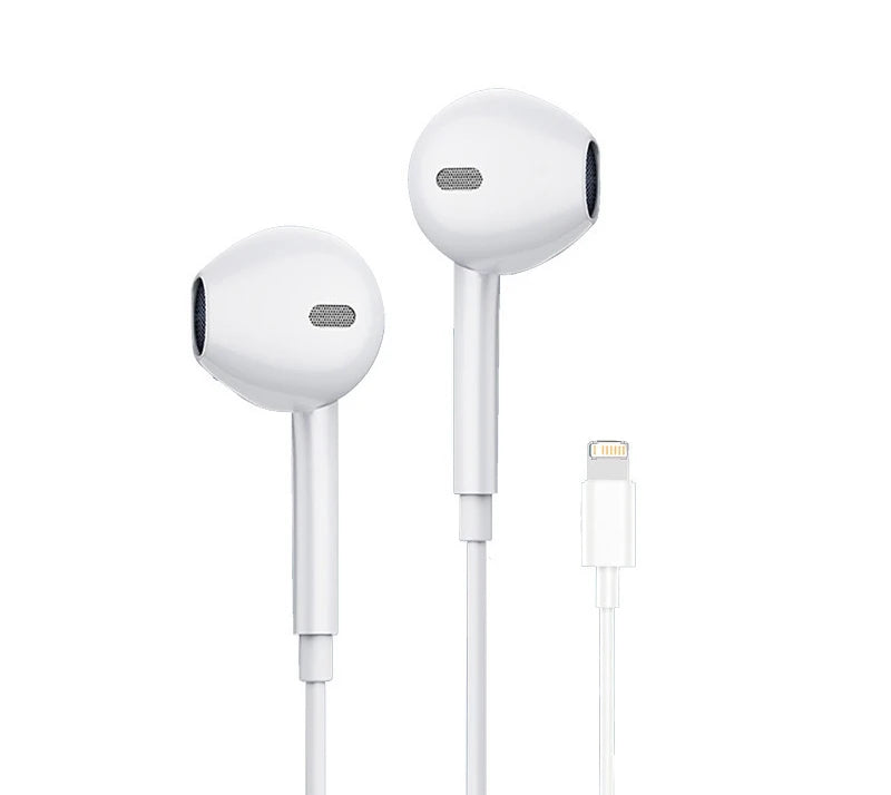 Wired Earbuds for iPhone & iPad (Lightning / USB-C / 3.5mm)