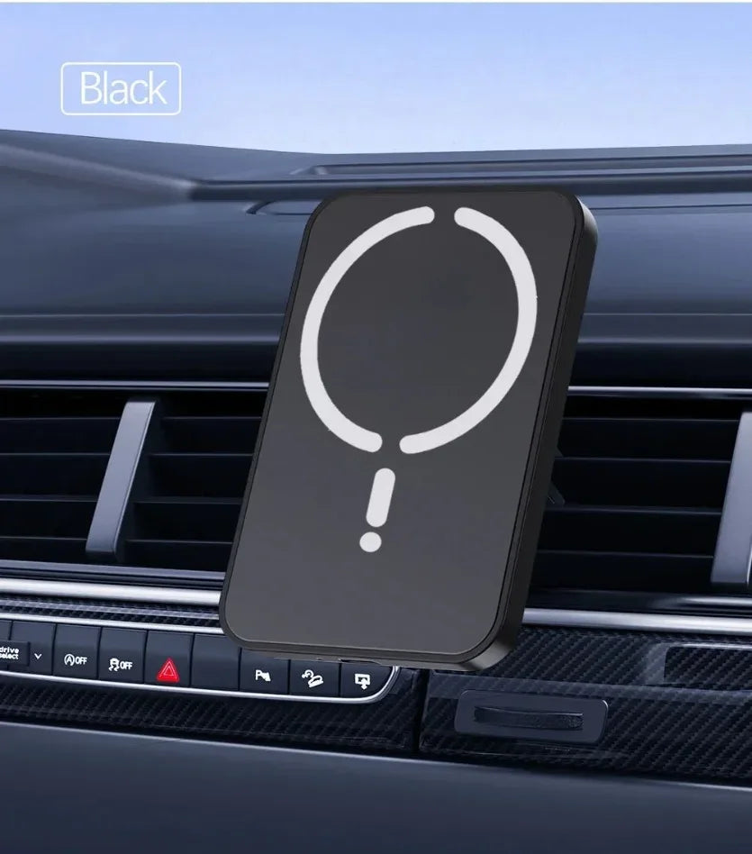 VIKEFON Car 100W Quick Wireless Charger Air Out Magnetic Phone Holder Stand For Magsafe iPhone 17-12 Pro Max Air Vent Charging