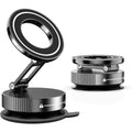 Magnetic Car mobile Phone Holder Hollow out design 360° Rotatable  Zinc Alloy and ABS material