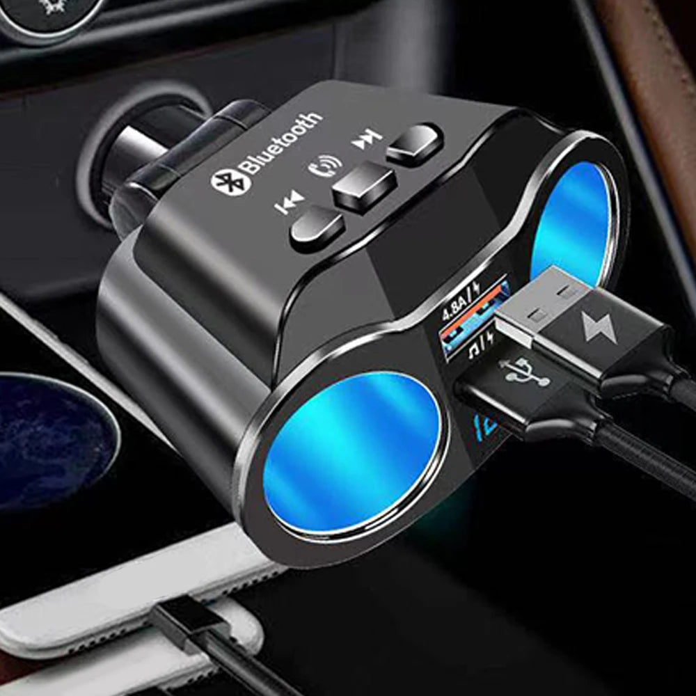 USB Car Cigarette Lighter Digital Display PD+QC3.0 Car Charger Super Fast Charge Power Adapter Car Styling 12V/24V