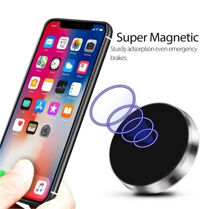 SnapGrip™ Magnetic Car Phone Holder – Hands-Free Safe Driving