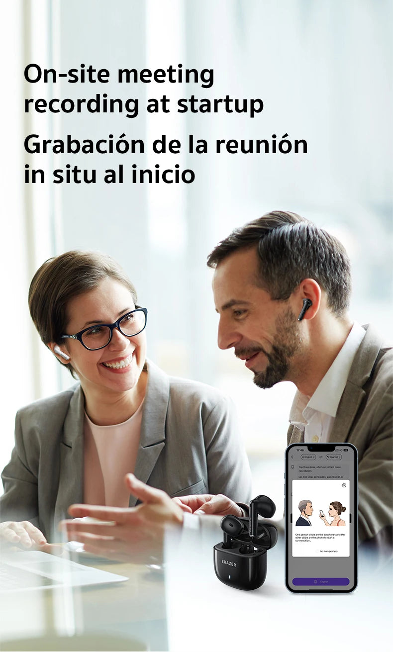 AI Real-Time Translation Wireless Earbuds XT92PRO