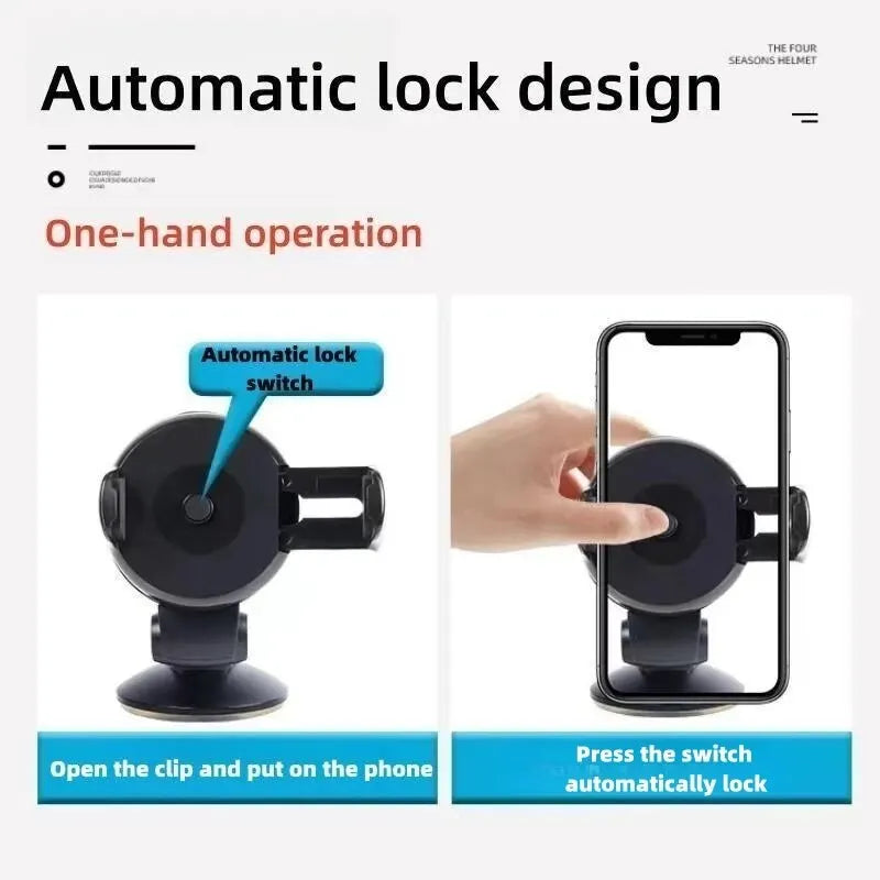 360° Adjustable Windshield Phone Holder