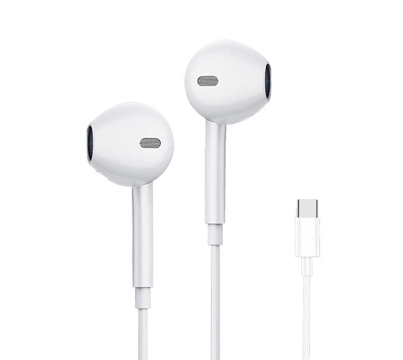 Wired Earbuds for iPhone & iPad (Lightning / USB-C / 3.5mm)