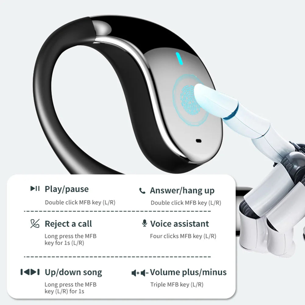 AI Real-Time Translation Earbuds (140 Languages)
