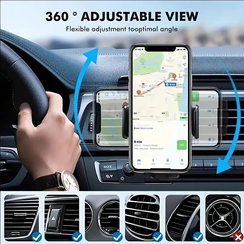 Universal Air Vent Car Phone Holder – 4.7–6.7
