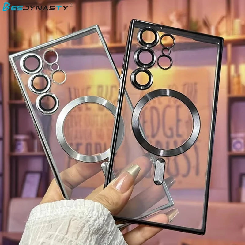 Magnetic MagSafe Case for Samsung S21–S26 & Note Series