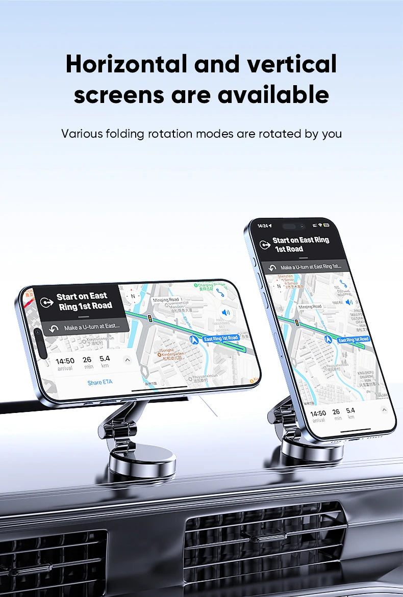 Magnetic 1080° Rotating Car Phone Holder