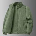 Men's Spring-Autumn Outdoor Windproof Jacket, Casual Jacket, Sport Shirt, Stand-up Collar, Quick-Drying Lightweight Men's Clothi