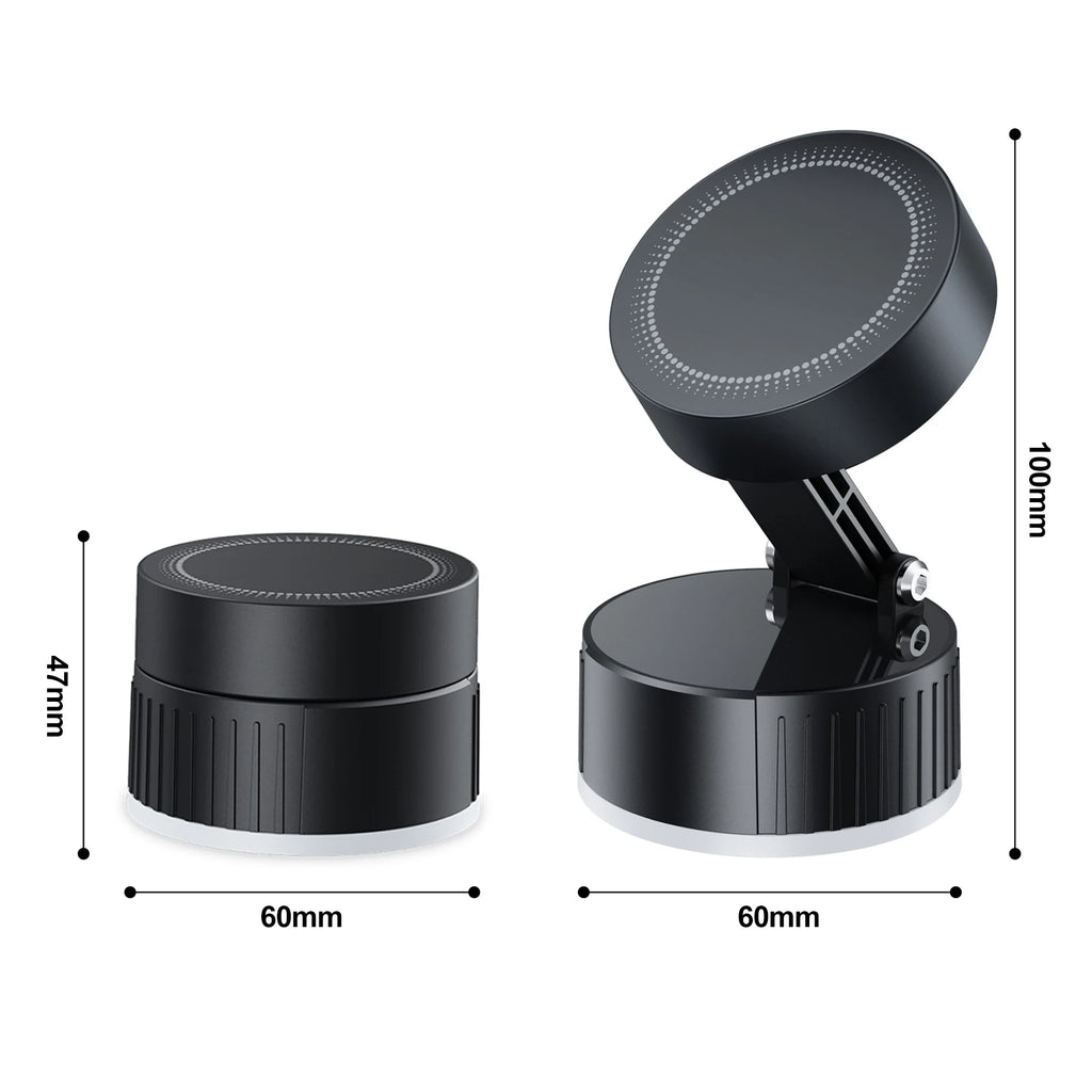 15W Magnetic Wireless Car Charger & Phone Holder