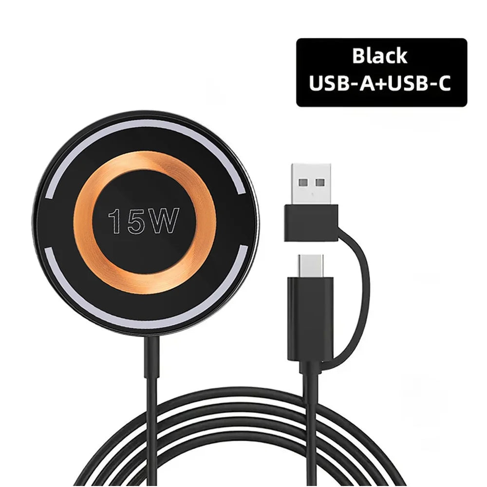 Magnetic Wireless Charger Pad for iPhone & Android