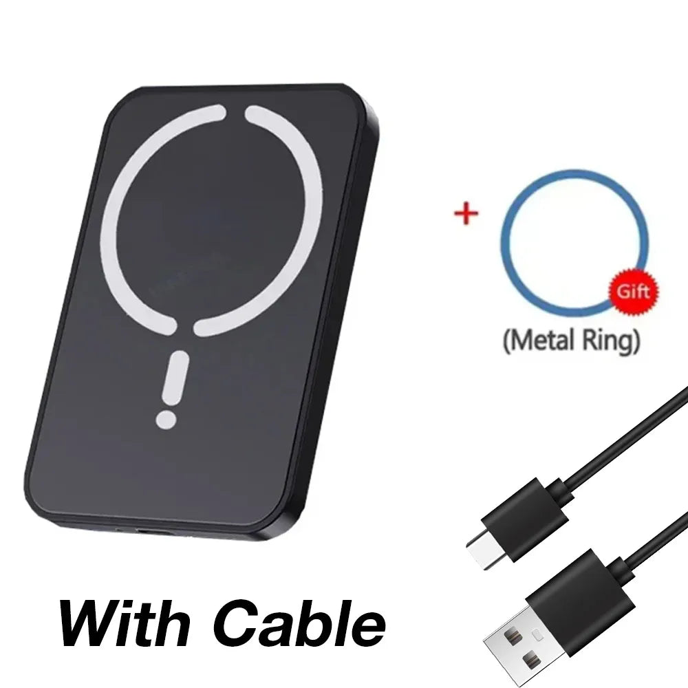 15W MagSafe Magnetic Wireless Car Charger & Air Vent Phone Holder