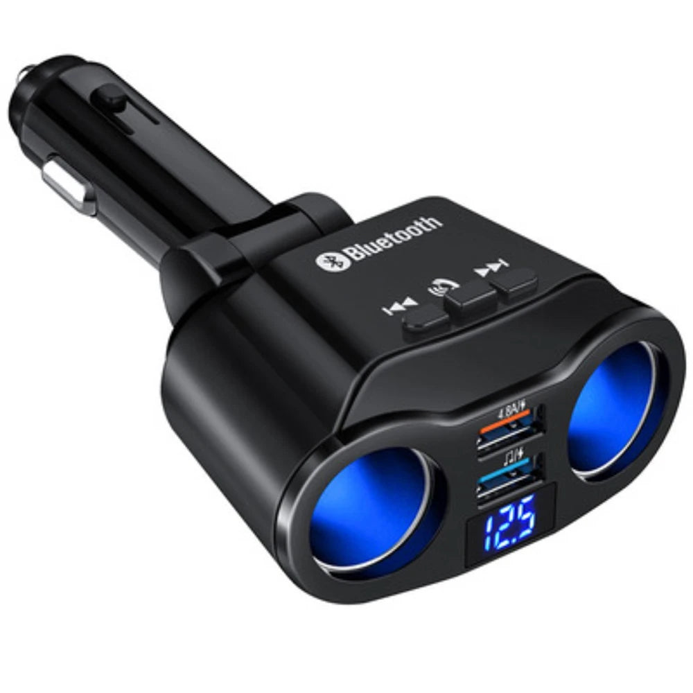USB Car Cigarette Lighter Digital Display PD+QC3.0 Car Charger Super Fast Charge Power Adapter Car Styling 12V/24V
