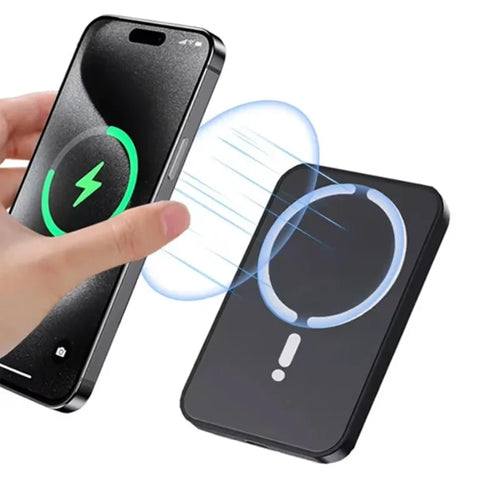 15W MagSafe Magnetic Wireless Car Charger & Air Vent Phone Holder