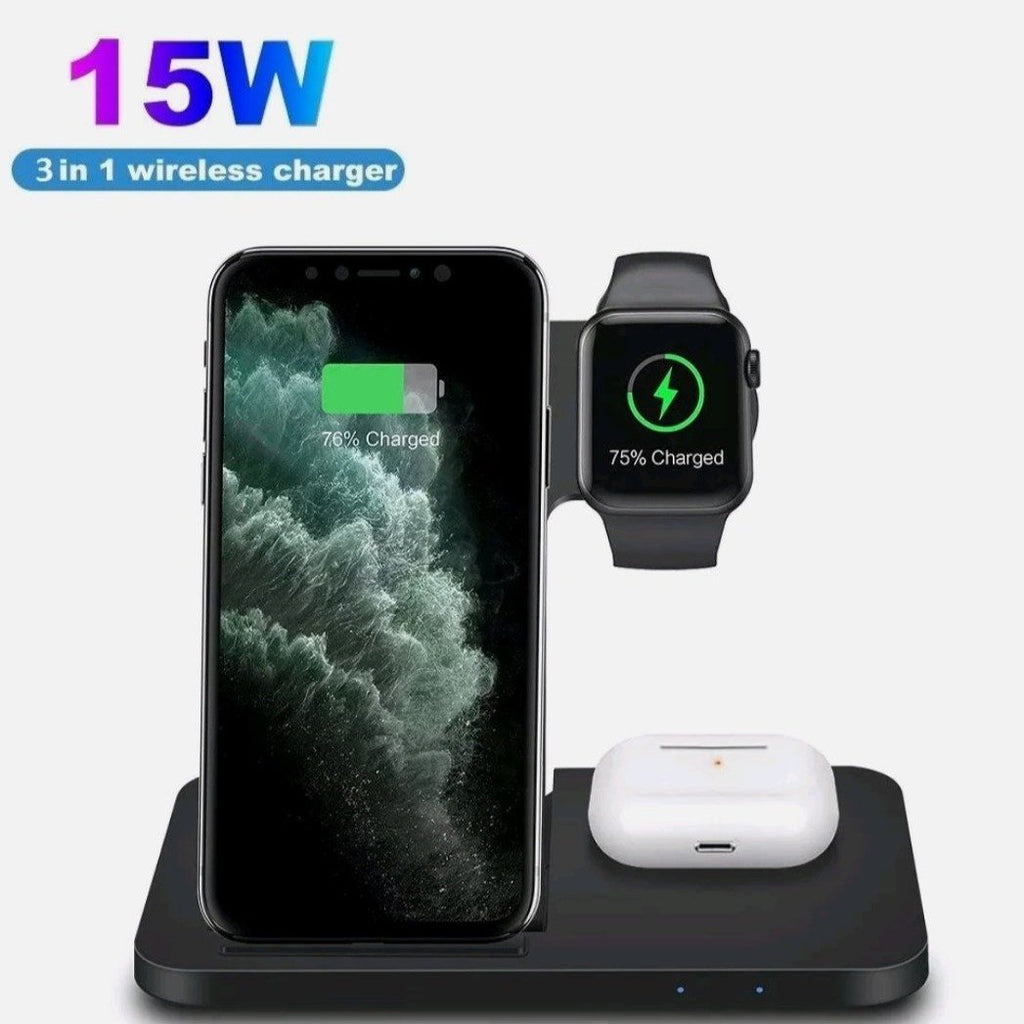 Ninja Dragons™ 3-in-1 Wireless Foldable Fast Charging Station