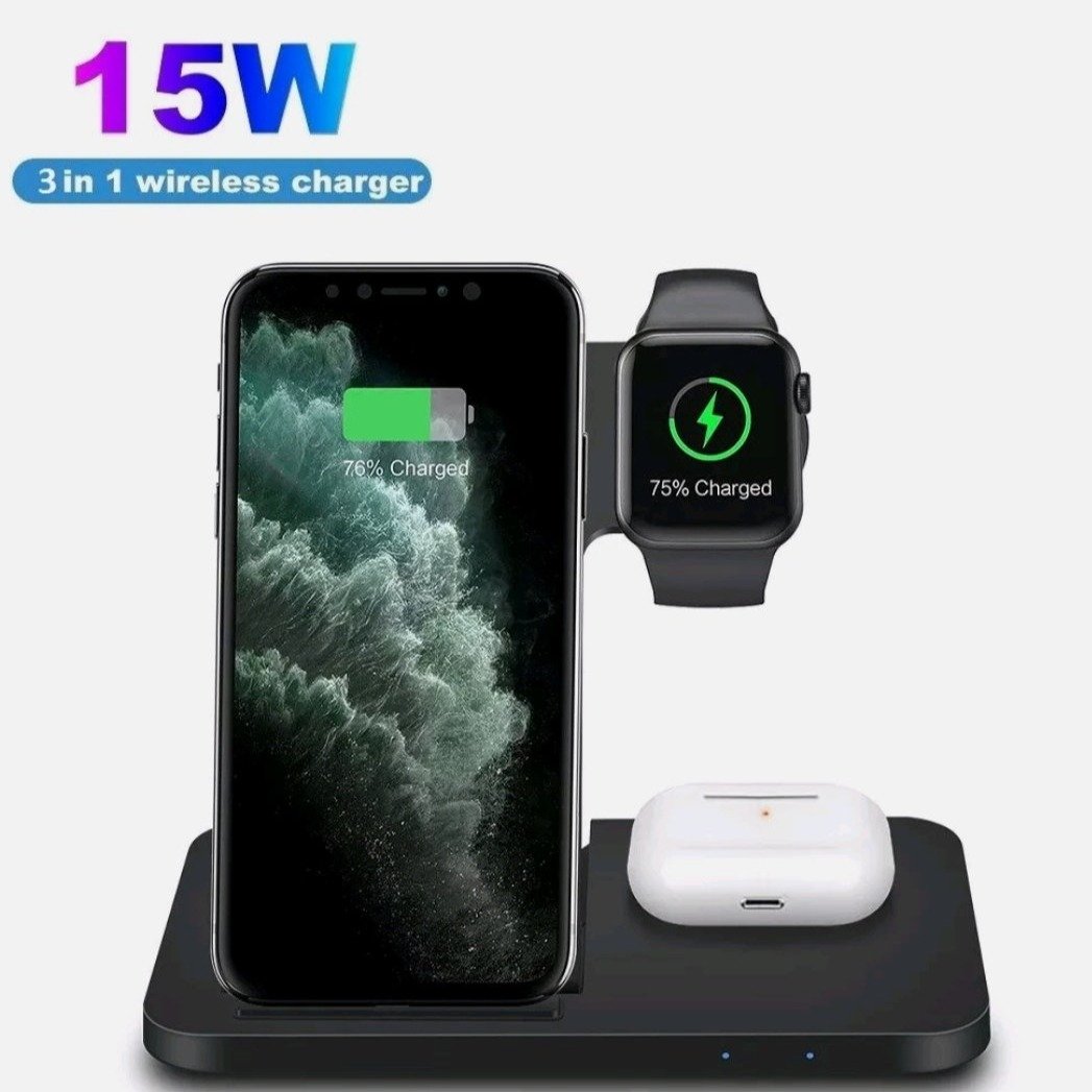 Ninja Dragons™ 3-in-1 Wireless Foldable Fast Charging Station